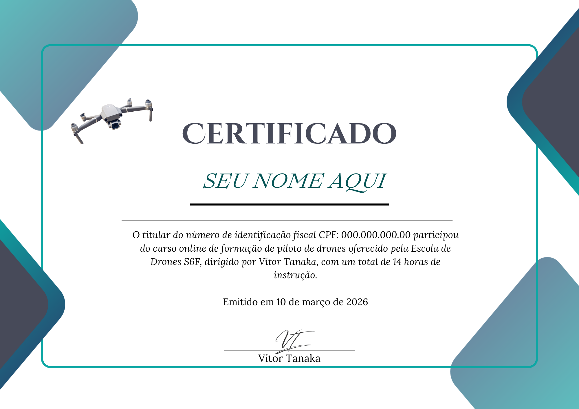 Certificado Sistema 6-Fontes